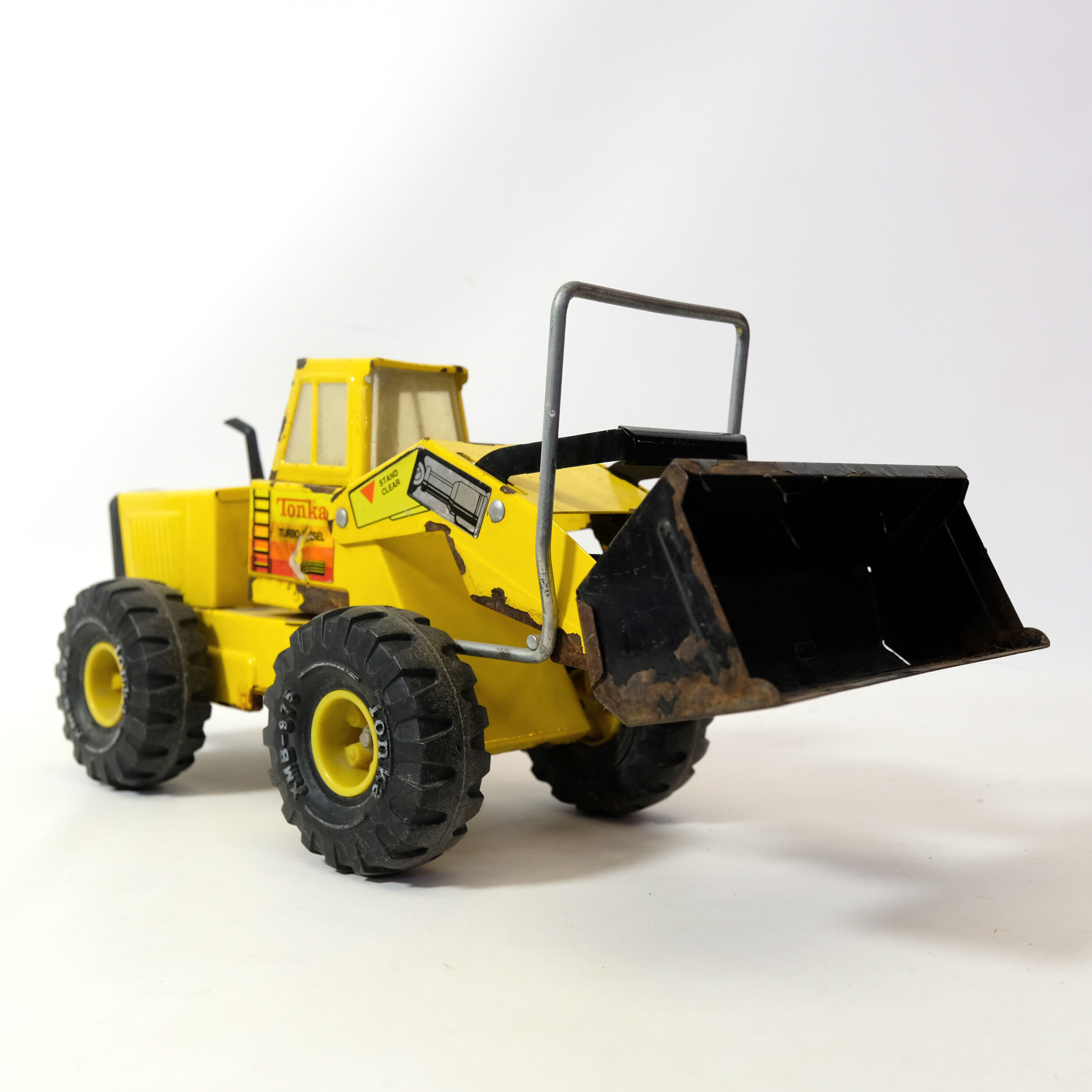 Tonka, three retro metal trucks