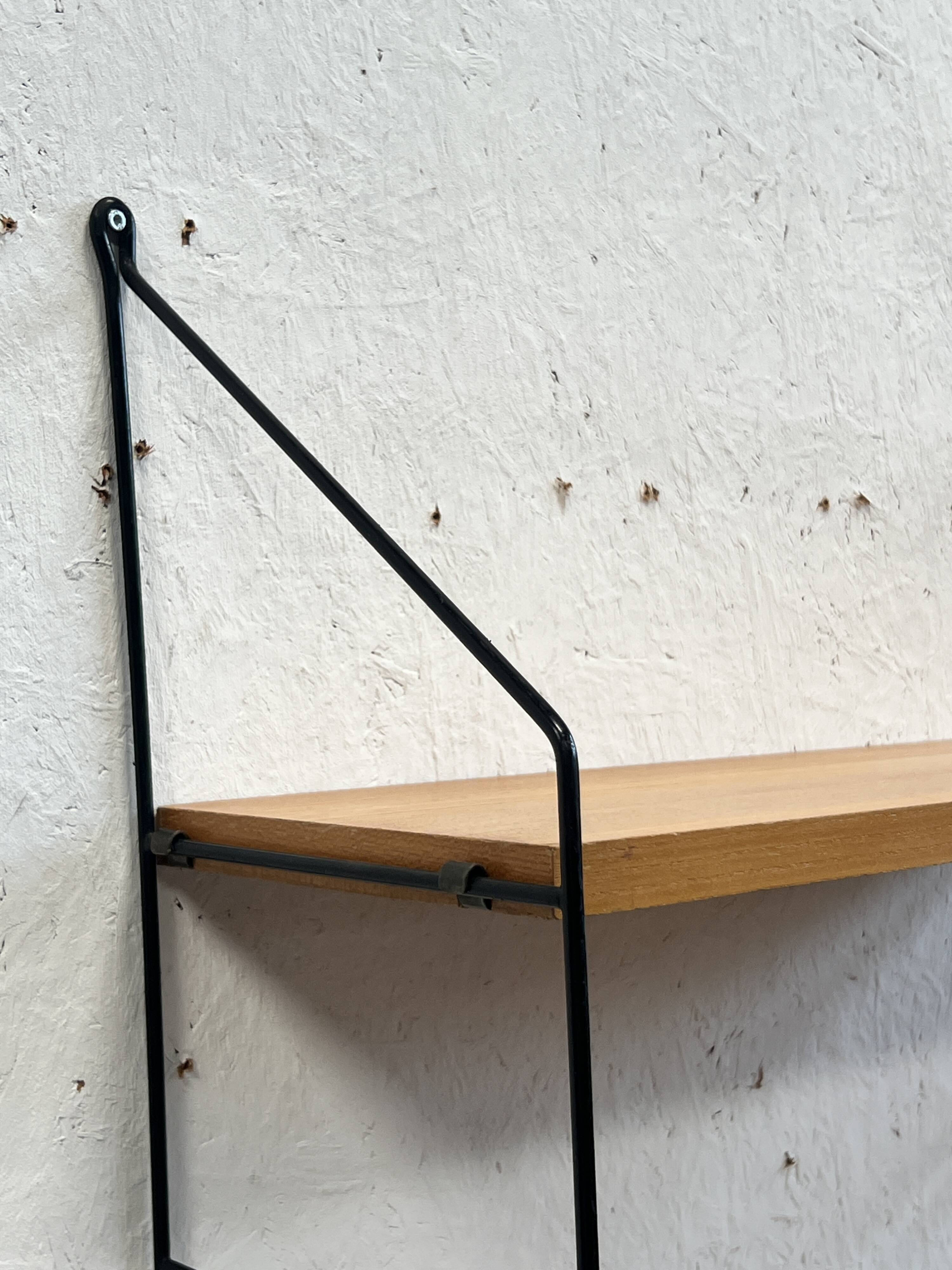 Vintage Wall Shelf / Wall Unit, String Sweden 1970's