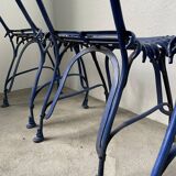 Series of 4 Arras chairs 1900