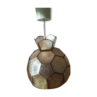 Pearly suspension set with brass