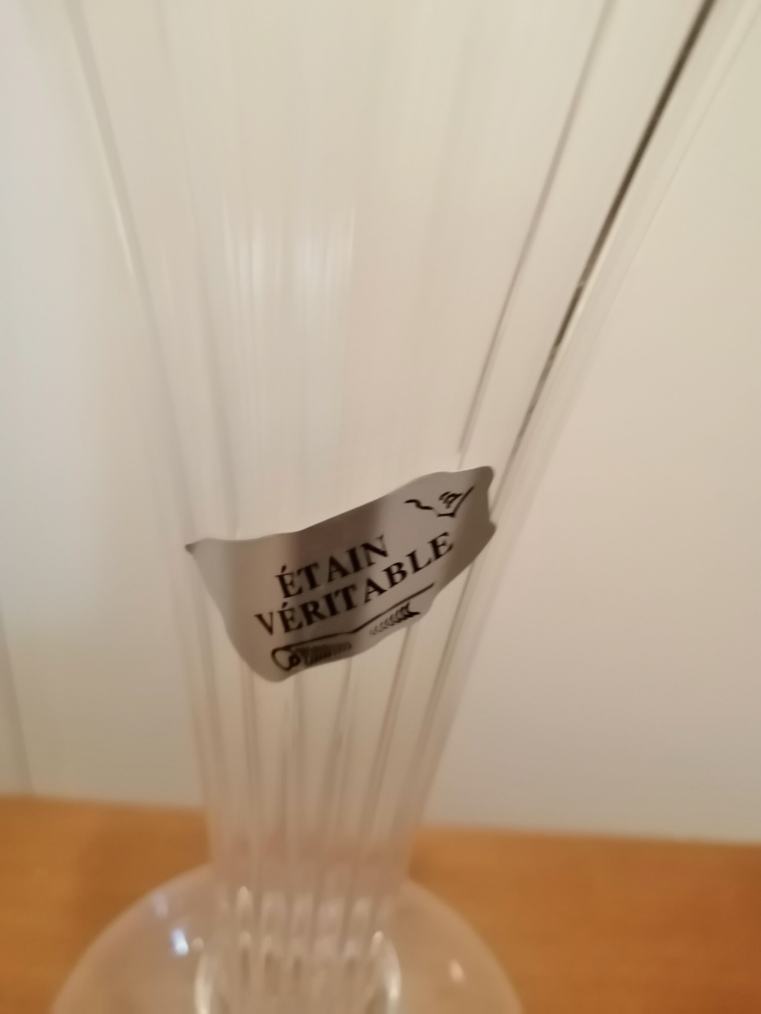 vase soliflor blows to the mouth