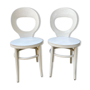 paire de chaises baumann,