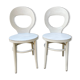 Pair of Baumann chairs, seagull model