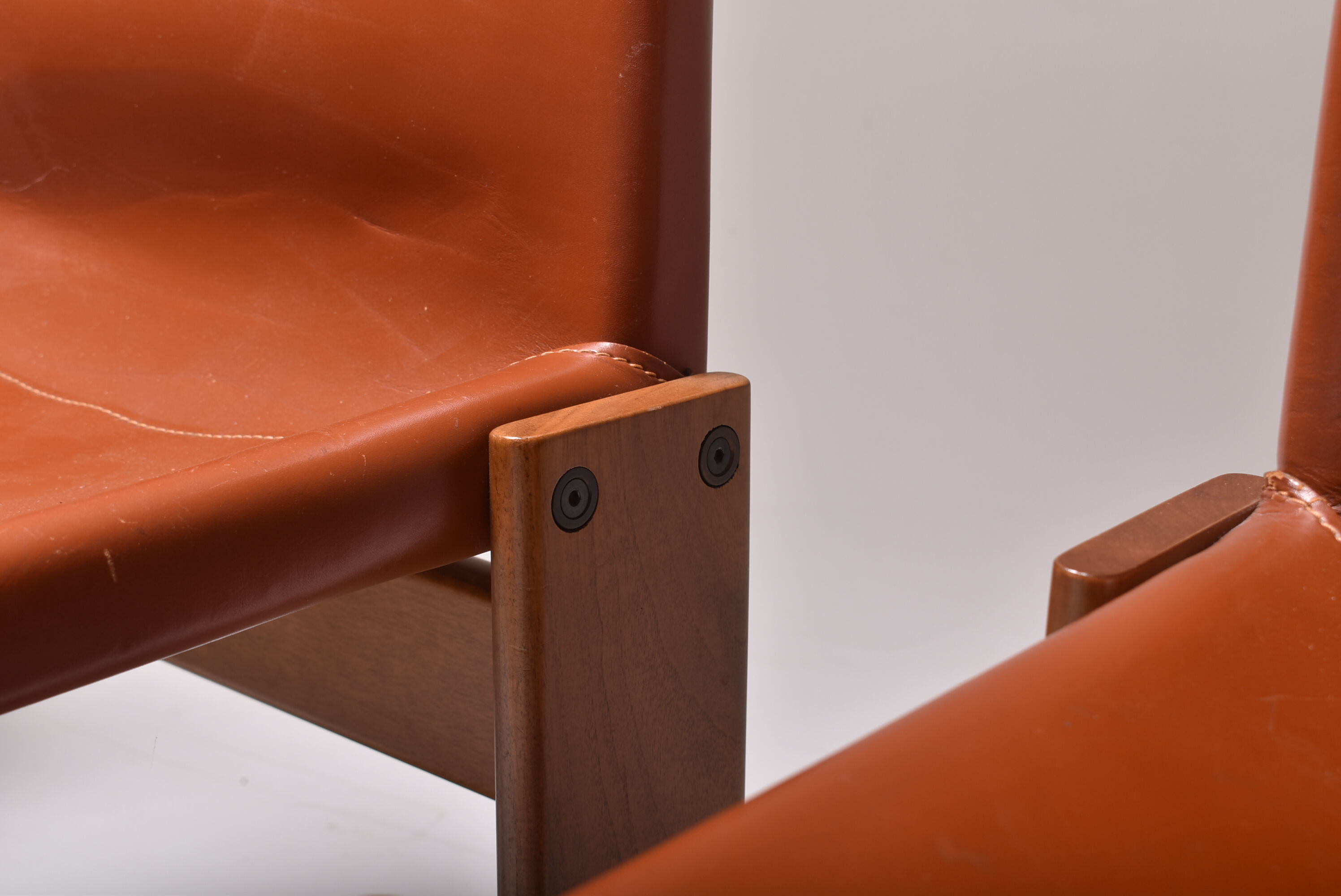 Set of 5 Monk chairs by Afra and Tobia Scarpa 1970