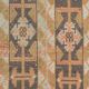 Vintage Turkish hallway rug 50x263 cm