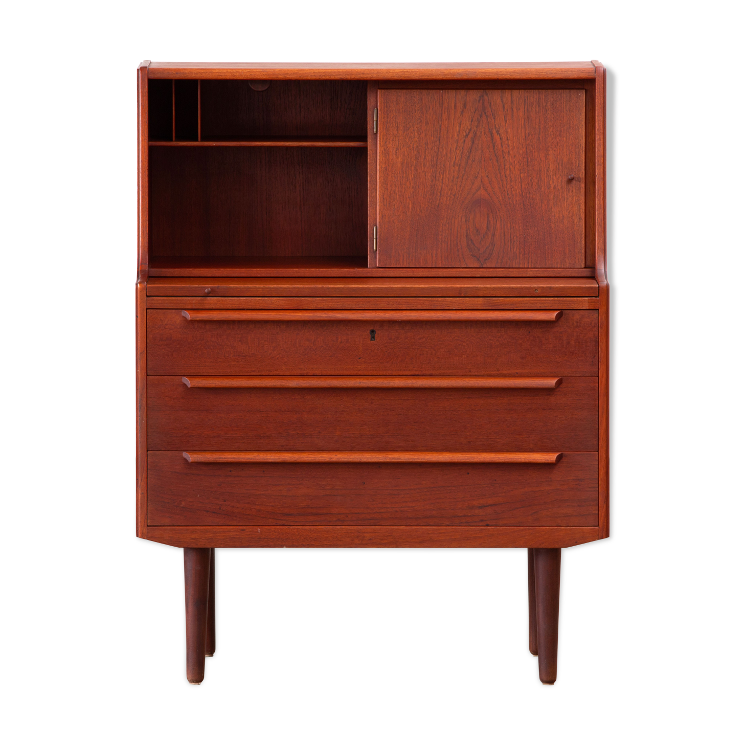 Danish secretary desk in teak 1960