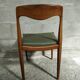Chaises scandinave en teck