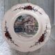 Obernai plates by Henri Loux, pottery from Sarreguemines.