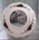 Obernai plates by Henri Loux, pottery from Sarreguemines.
