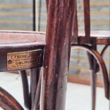 Pair of Baumann bistro chairs. Distribution Henri Julien Oblinghem