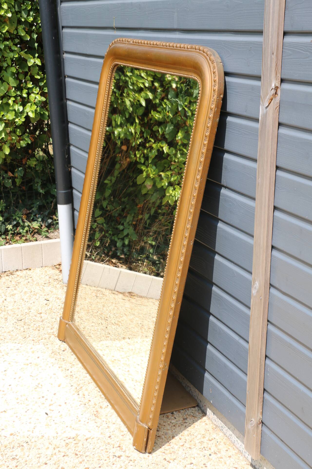 XXL antique gold mirror 1430mm
