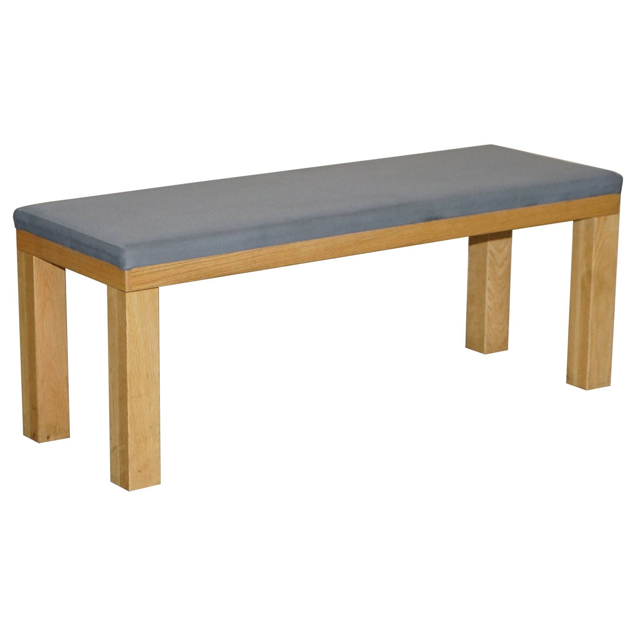 James Burleigh Bosa kitchen bench in handmade oak