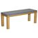 James Burleigh Bosa kitchen bench in handmade oak