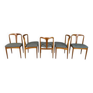 5 chaises danoises 'juliane'
