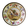 Painted porcelain plate