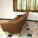 Modernist 4-seater sofa by Eddie Harlis for Hans Kaufeld, West-Germany 1958