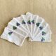 10 napkins 'les vendanges' cotton thread - 44x42 cm