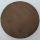 Vintage Round Wall Mirror with Pure Tin Frame D: 24.5 cm