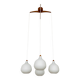 Opaline Cascading Lamp by Uno and Östen Kristiansson for Luxus