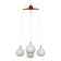 Opaline Cascading Lamp by Uno and Östen Kristiansson for Luxus