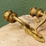 Paire d'appliques en bronze d'époque Empire