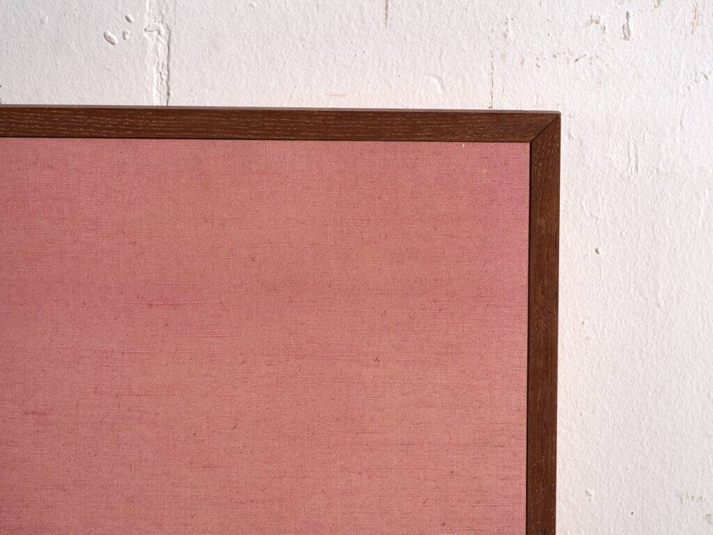 Japanese two-panel screen in dyed fabric – Japan, circa 1985