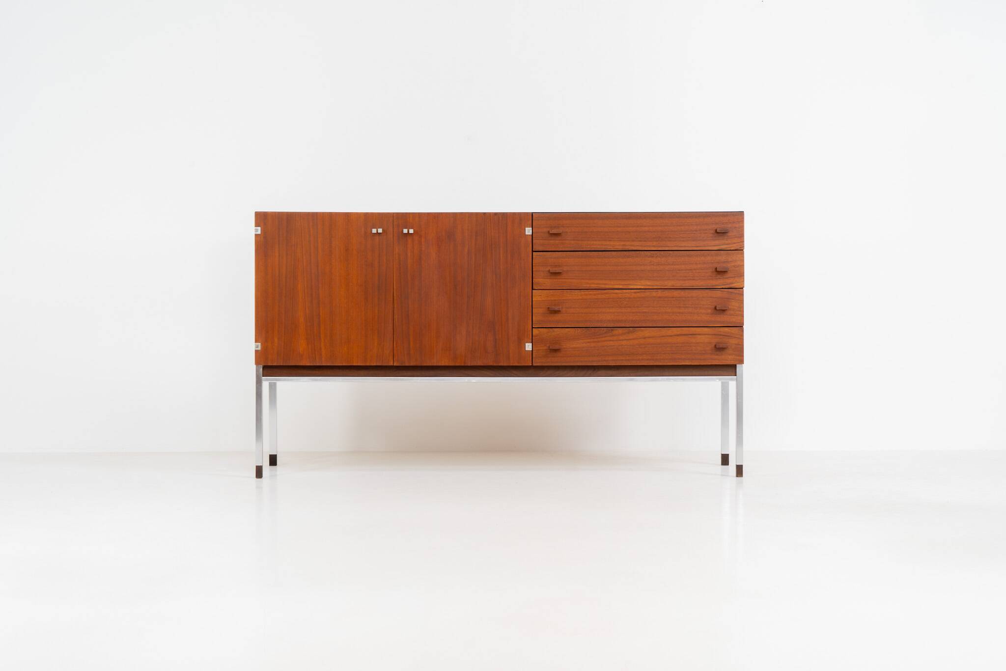 Modernist sideboard in teak