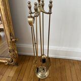 Vintage gold mantelpiece