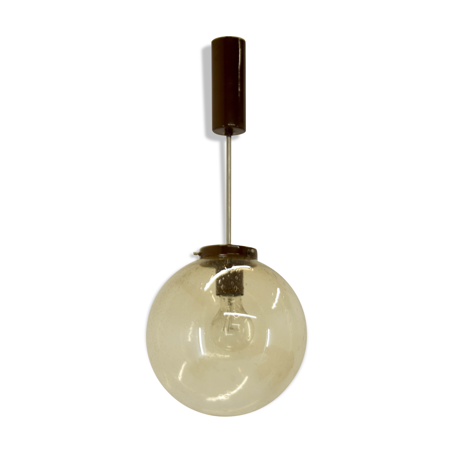 Mid-Century Blown Glass Pendant, 1970s, Five Items Available