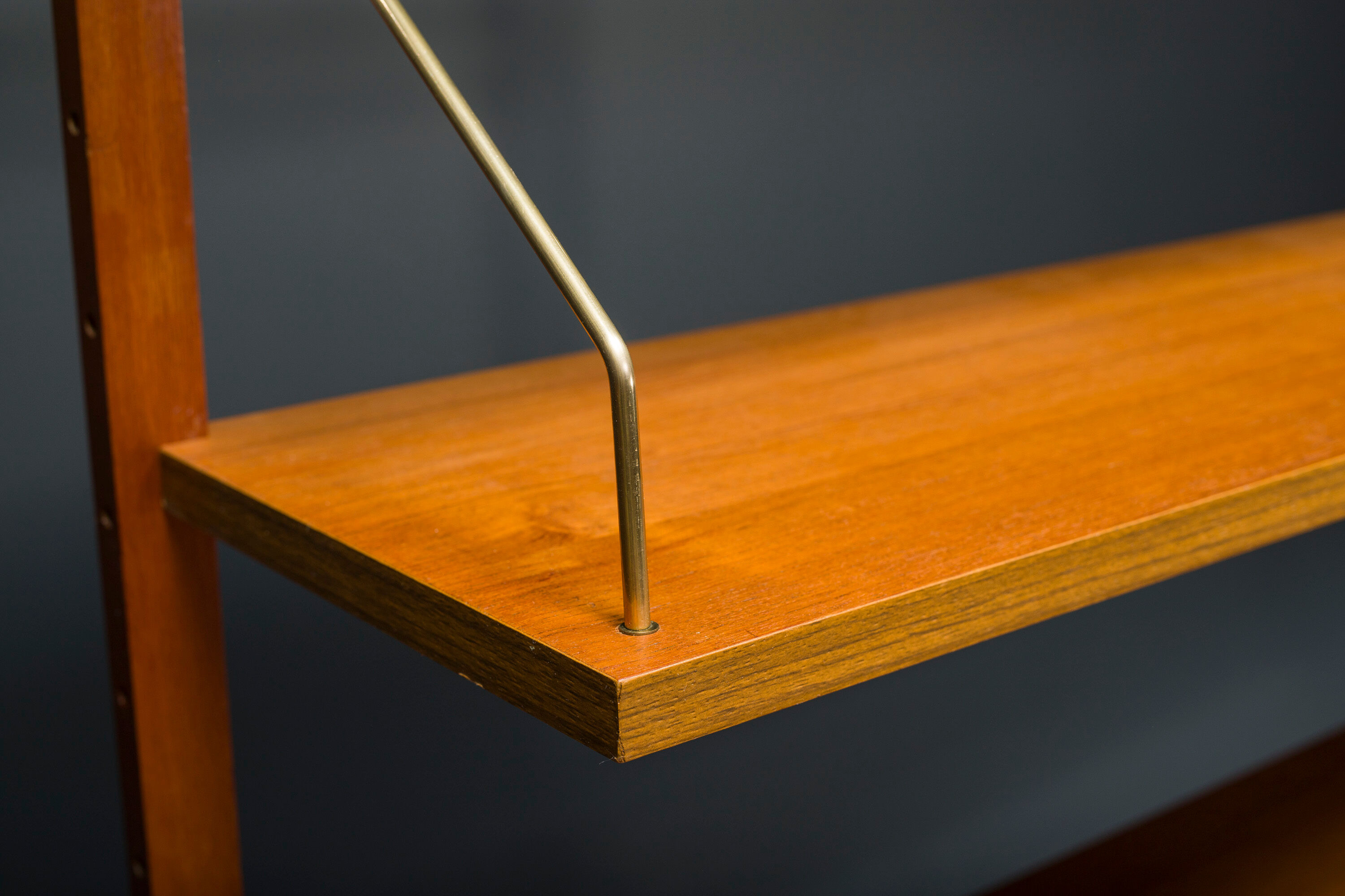 Danish teak ps modular wall units by preben sørensen for randers møbelfabrik, 1960s, set of 11