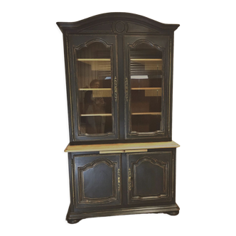 Black bookcase