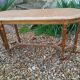 Louis XVI style gilded wood piano bench