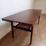 Lifting coffee table, Denmark, 1960s in teak