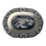 Large Old Chelsea Mason's Old Oval Dish