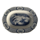 Grand plat ovale Old Chelsea Mason’s ancien
