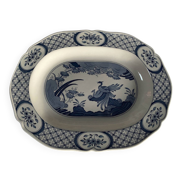 Large Old Chelsea Mason's Old Oval Dish