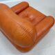 Fauteuils en cuir de cognac Sapporo 1970s