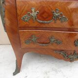 Dresser en marquetry style lLuis XV