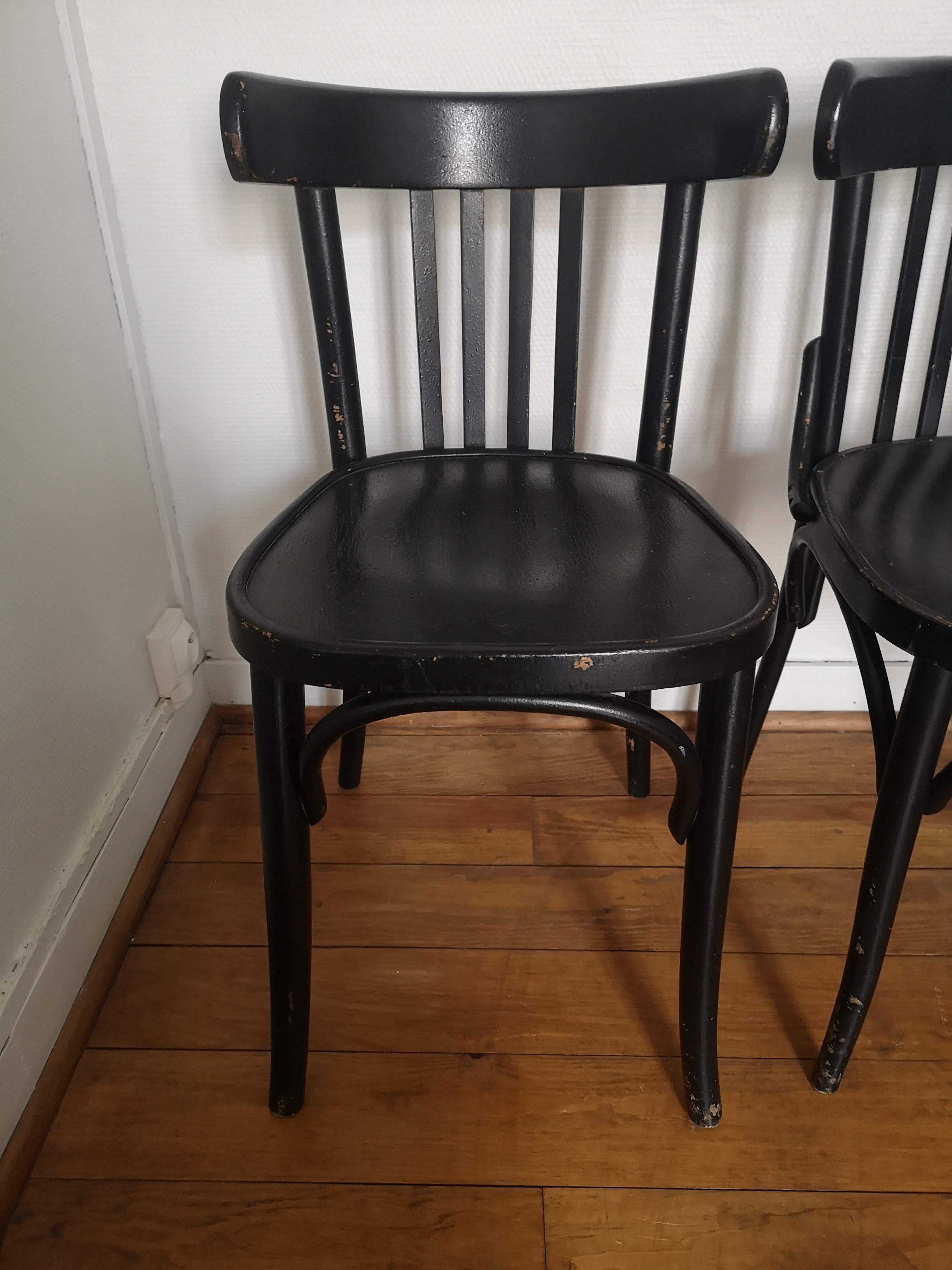 Set of bistro chairs
