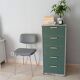 Chaise vintage en skaï et chrome