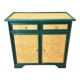 Commode rotin années 70
