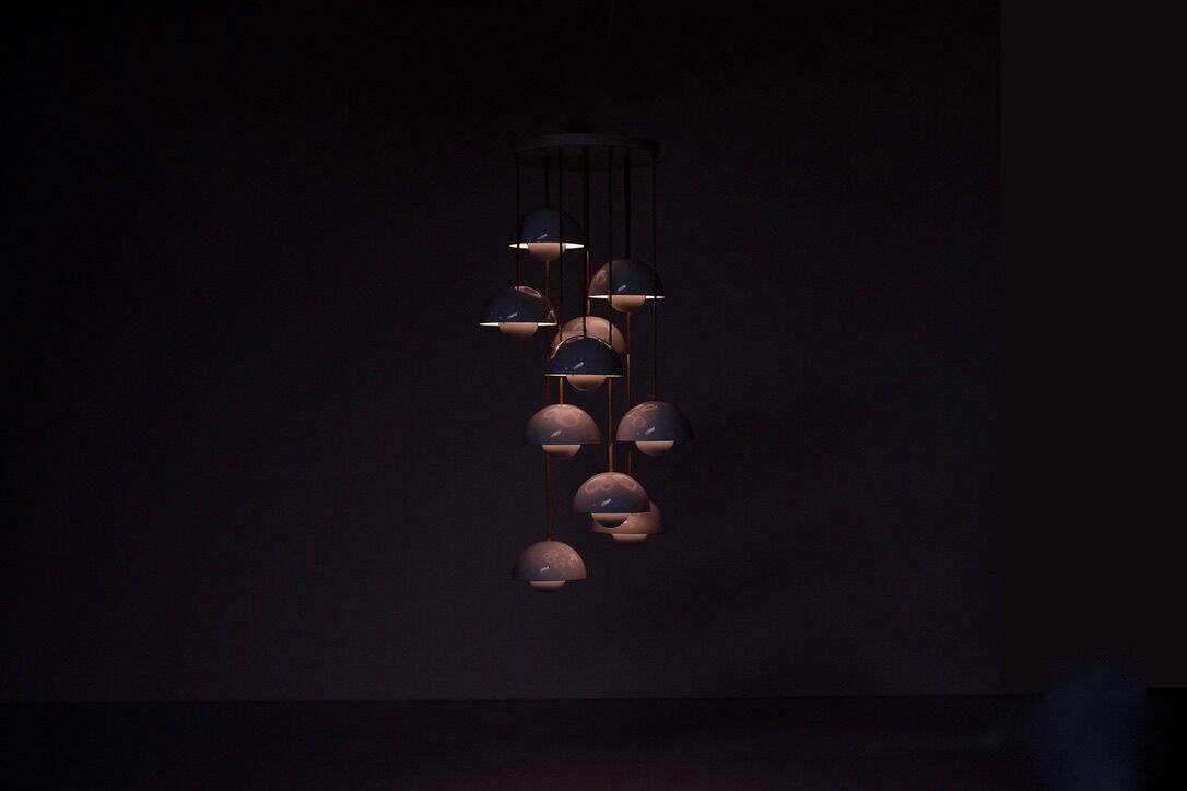 Pendant lamp by Verner Panton for Louis Poulsen, Denmark 1968s.