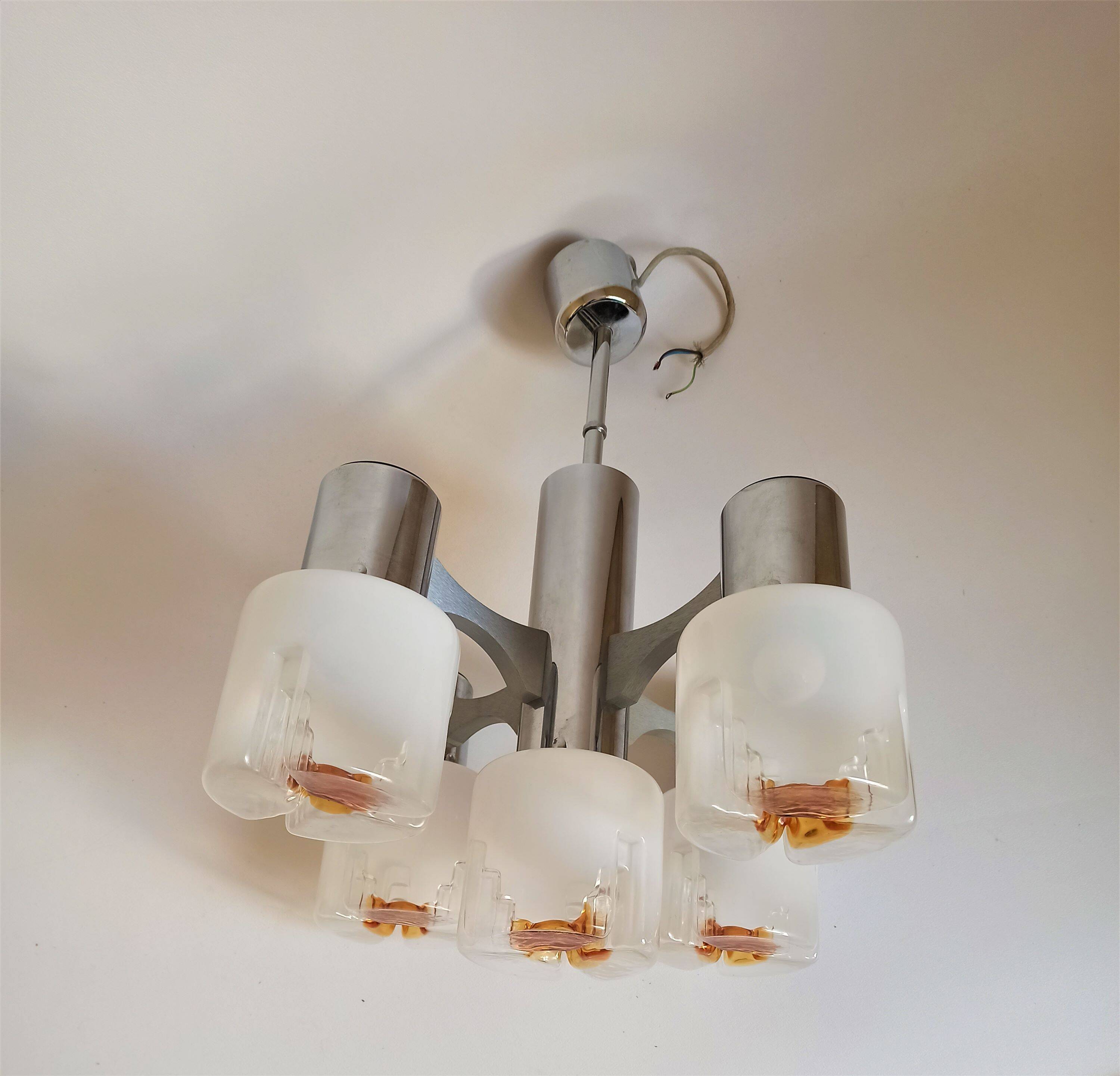 Mazzega Murano chandelier