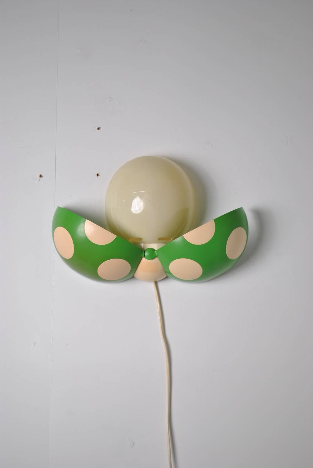 Lucinelle ladybug wall lamp by Jean-Pierre Vitrac 1979
