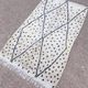 Tapis berbère en laine pure fait main traditionnelle taille 150/250 cm