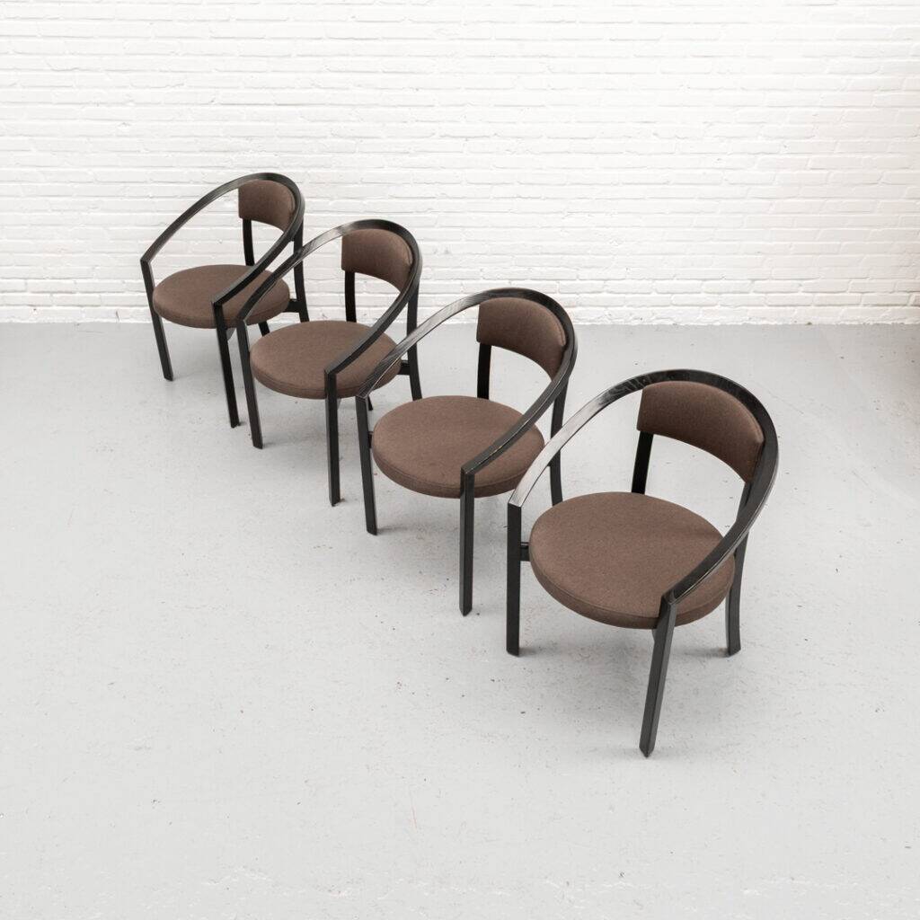 Set of 4 Rosenthal Nostro dining chairs