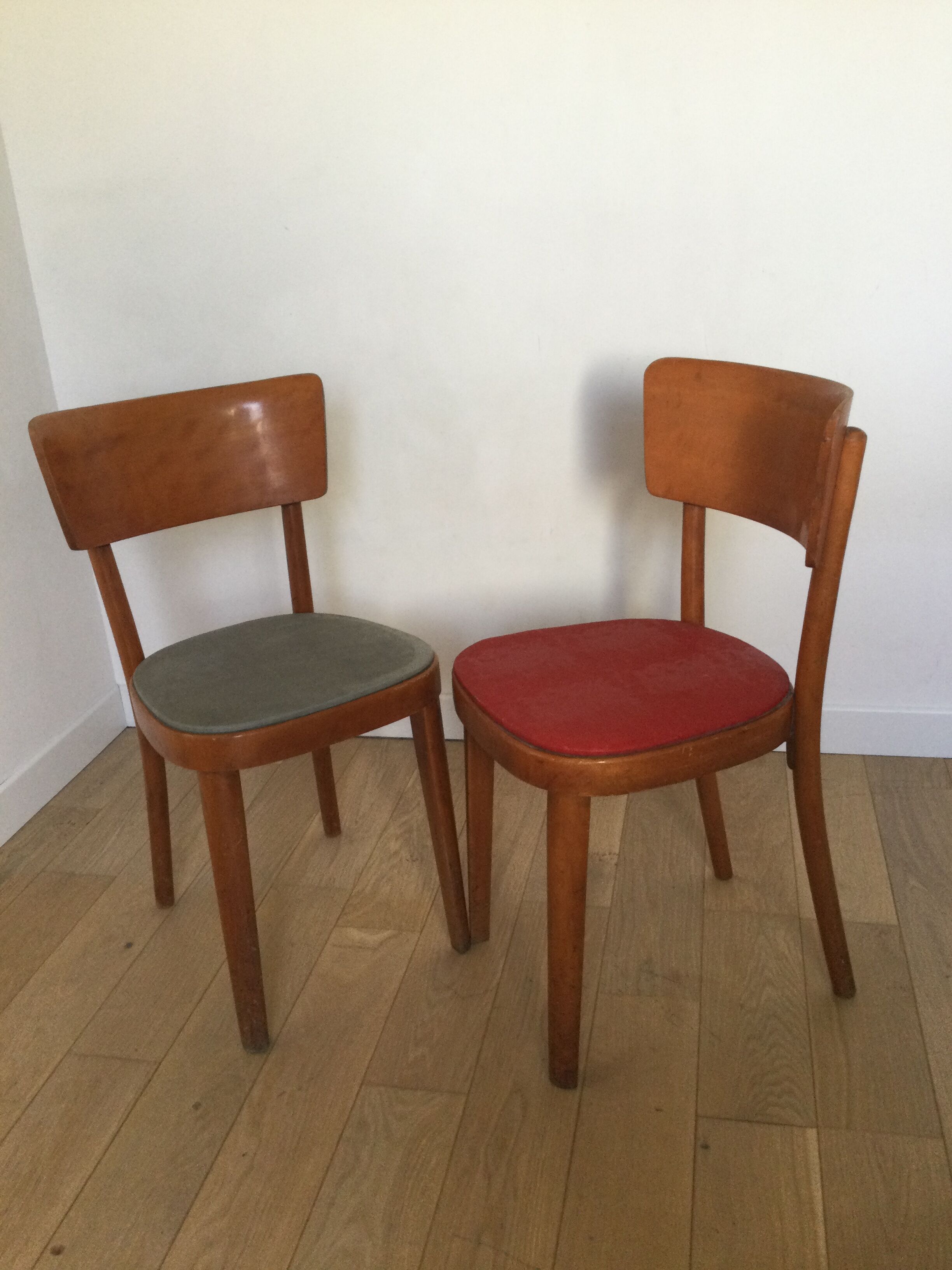 Vintage retro bistrot chairs