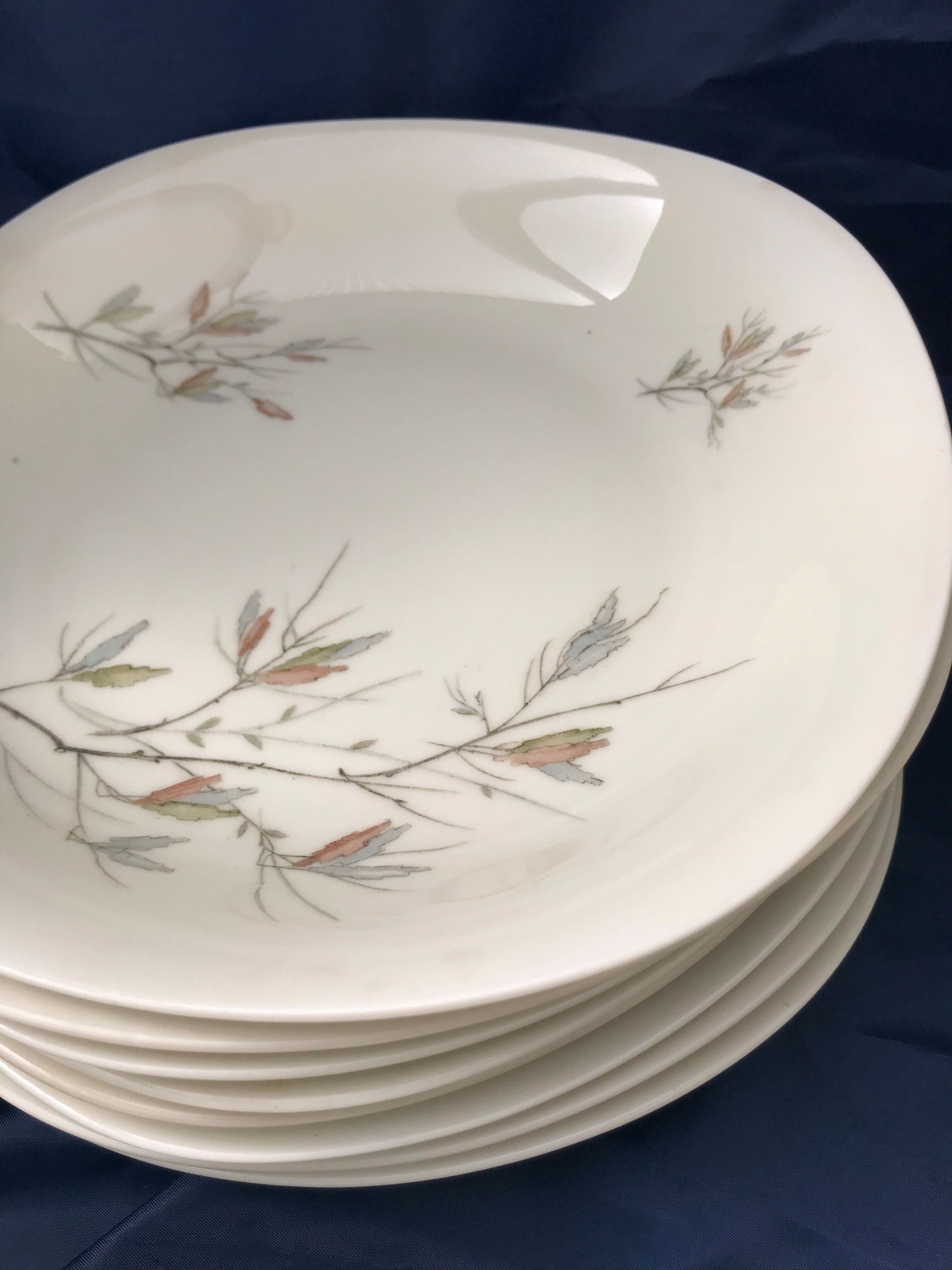 Vintage service porcelain Limoges 37 pieces france limoges unic beige gray gold