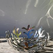 Alessi stainless steel fruit bowl