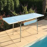 Very nice blue Formica table